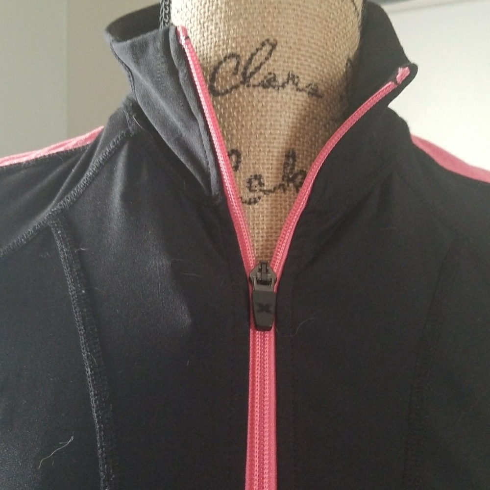 🖤4 for $25 Bundle Sale  Xersion Black Zip Up Track Jacket - Picture 6 of 7